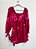 Vestido curto vermelho tie dye Loft 747 - tam PP - Imagem 2