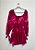 Vestido curto vermelho tie dye Loft 747 - tam PP - Imagem 4