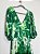 Vestido midi folhagens FARM - Tam M - Imagem 4
