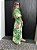 Vestido midi folhagens FARM - Tam M - Imagem 1