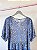 Vestido floral azul ANTIX - Tam M - Imagem 2