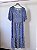 Vestido floral azul ANTIX - Tam M - Imagem 4