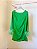 Vestido verde plumas Anne Fernandes - Tam P - Imagem 2