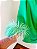 Vestido verde plumas Anne Fernandes - Tam P - Imagem 4