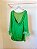 Vestido verde plumas Anne Fernandes - Tam P - Imagem 5