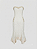 Vestido sem alças bordado Anne Fernandes - tam M - Imagem 1