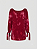 Vestido vermelho Tie Dye Loft 747 - tam PP - Imagem 1