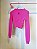 Blusa tricot pink recortes Polo Tricot - tam M - Imagem 2