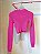 Blusa tricot pink recortes Polo Tricot - tam M - Imagem 4