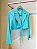 Blazer cropped azul amarração Myft - tam P - Imagem 2