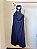 Vestido renda azul Frutacor - tam 42 - Imagem 5