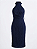 Vestido renda azul Frutacor - tam 42 - Imagem 1