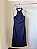 Vestido renda azul Frutacor - tam 42 - Imagem 2