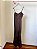 Vestido midi marrom Zen - tam G - Imagem 2