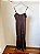 Vestido midi marrom Zen - tam G - Imagem 5
