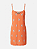 Vestido crepe laranja Raizz - tam PP - Imagem 1