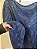 Vestido paetê azul Raizz - Tam M - Imagem 3