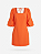 Vestido laranjaLuzia Fazzolli - tam 40 - Imagem 1