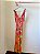 Vestido rosa folhagem Farm - tam P - Imagem 5