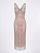 Vestido tela cristais Carol Bassi - tam 42 - Imagem 1