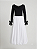 Vestido bicolor Carlota Costa - tam G - Imagem 1