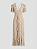 Vestido bege poá Maria Linda - tam 44 - Imagem 1