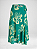 Saia transpassada verde floral - tam M - Imagem 1