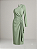 Vestido manga única verde Zen - Tam G - Imagem 1
