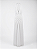 Vestido longo tela branco Lini - tam G - Imagem 1