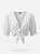Blusa laise branca Gule Gule - tam P - Imagem 1