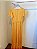 Vestido laranja floral Setor - tam GG - Imagem 5