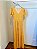 Vestido laranja floral Setor - tam GG - Imagem 2
