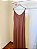 Vestido longo marrom Anne fernandes - tam G - Imagem 6