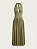 Vestido longo verde Zen - tam P - Imagem 1
