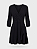 Vestido preto Regina Salomão - Tam 40 - Imagem 1