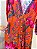 Vestido laranja floral Farm - tam M - Imagem 4