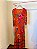 Vestido laranja floral Farm - tam M - Imagem 6
