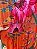 Vestido laranja floral Farm - tam M - Imagem 5