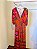 Vestido laranja floral Farm - tam M - Imagem 2
