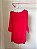 Vestido vermelho com forro Raizz - tam PP - Imagem 2