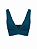 Top cropped azul petróleo NV - tam P - Imagem 1