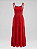 Vestido vermelho camadas Up - tam M - Imagem 1