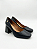 Scarpin salto bloco preto Vizzano - tam 38 - Imagem 1