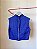 Blusa regata linho azul 613 - tam 38 - Imagem 5