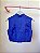 Blusa regata linho azul 613 - tam 38 - Imagem 2