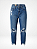 Calça jeans desfiada Fashion code - tam M - Imagem 1
