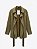 Jaqueta suede verde Zara - tam M - Imagem 1