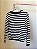 Blusa tricot listrada Shoulder - tam M - Imagem 2