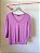 Blusa mescla lilás Mixed - tam G - Imagem 2