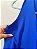 Top sem costura azul bic Charry - tam P - Imagem 3